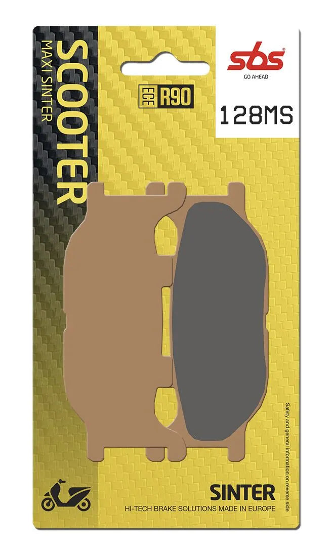 SBS Sintered Metal Front Brake Pads 128MS