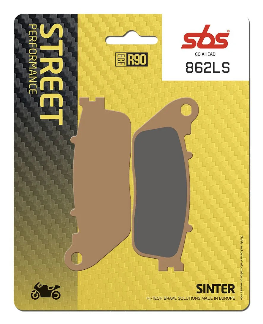 SBS Sintered Metal Rear Brake Pads 862LS