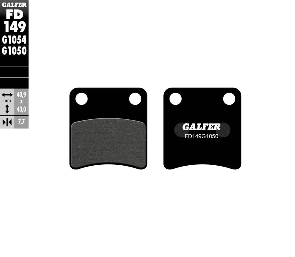 Galfer Organic Front Brake Pads FD149G1050