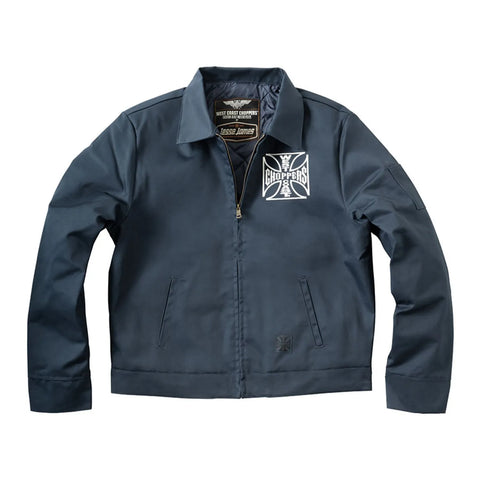 West Coast Choppers OG Lined Work Jacket Navy