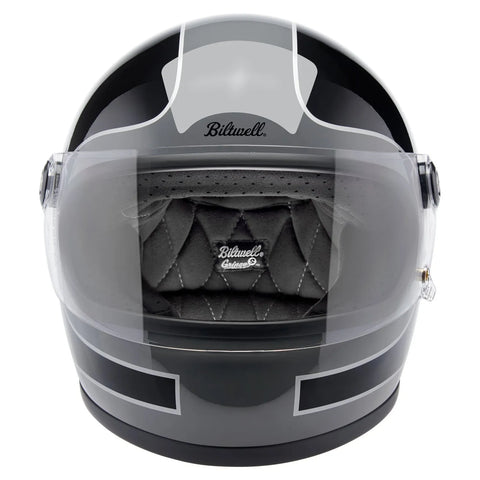 Biltwell Gringo S Helmet Storm Grey/Black Tracker Gloss