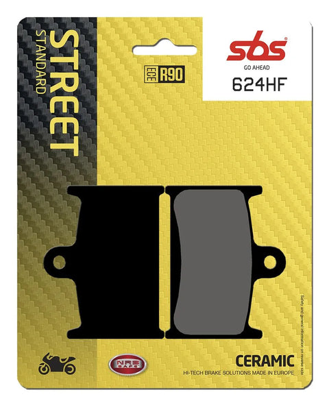 SBS Organic Front Brake Pads 624HF