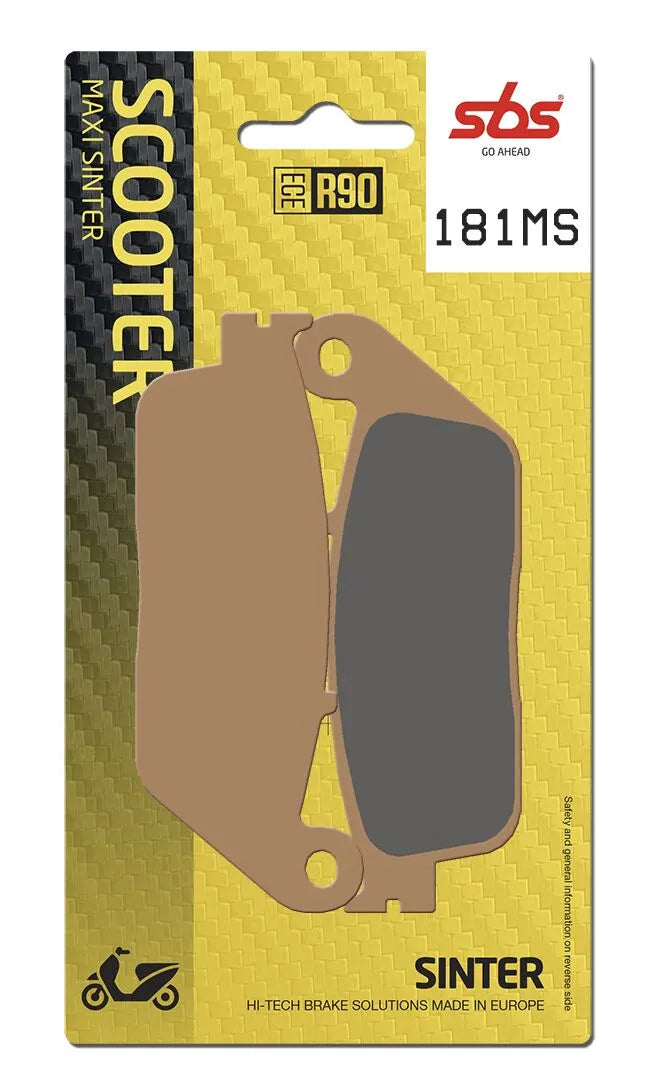 SBS Sintered Metal Front Brake Pads 181MS