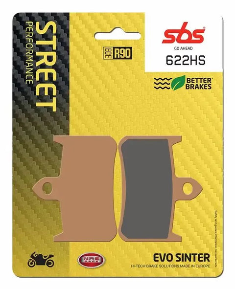 SBS Sintered Metal Front Brake Pads 622HS
