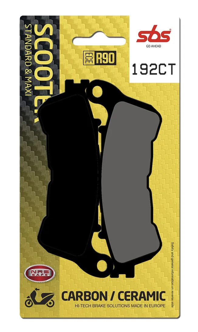 SBS Sintered Metal Front Brake Pads 192CT