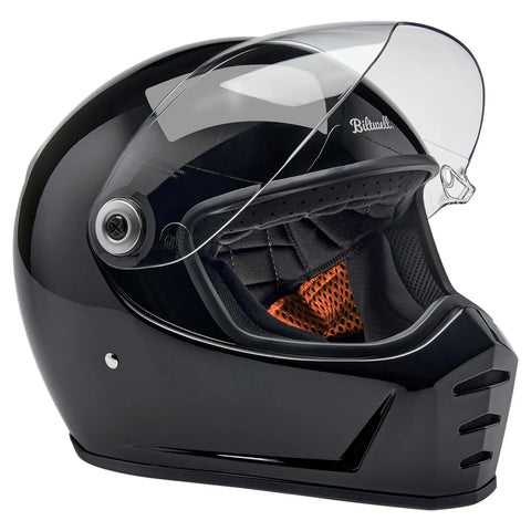 Biltwell Lane Splitter Helmet Gloss Black