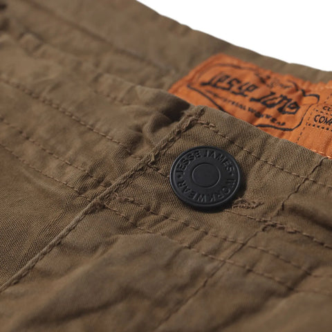 West Coast Choppers CFL Cargo Trousers Khaki Brown