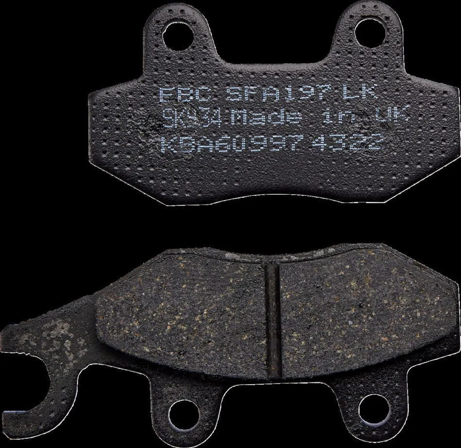 EBC Ceramic Front & Rear Brake Pads SFA197