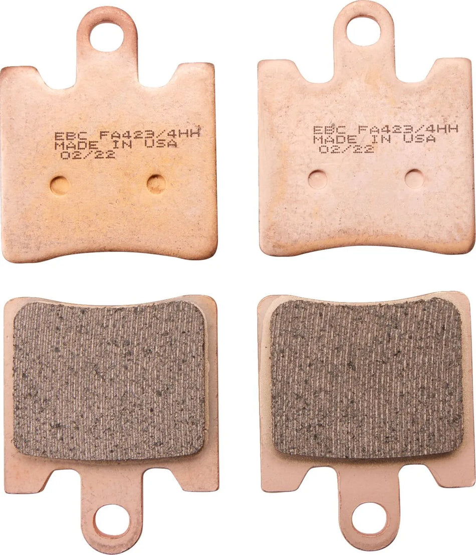 EBC Sintered Metal Front Brake Pads Yamaha FJR 1300 ABS / XV 1900 A, Triumph Trophy 1200 SE FA423/4HH