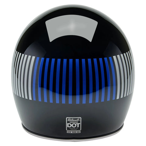 Biltwell Gringo RWB Raceflow Helmet Black
