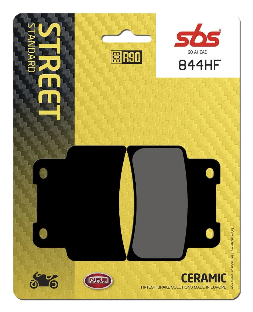 SBS Organic Front Brake Pads 844HF