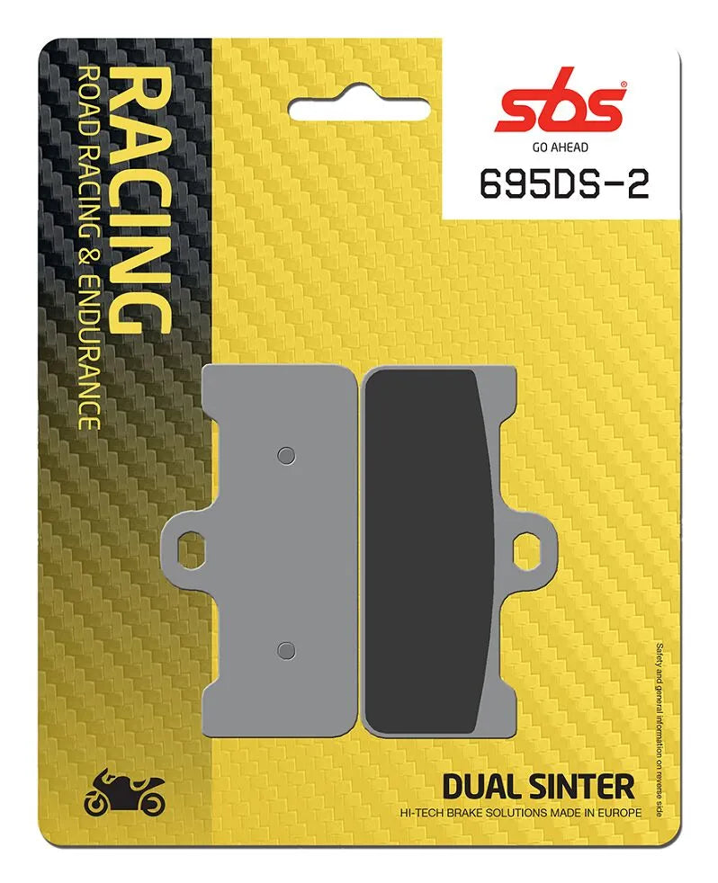 SBS Sintered Metal Front Brake Pads Aprilia SXV 450 / SXV 550 695DS-2
