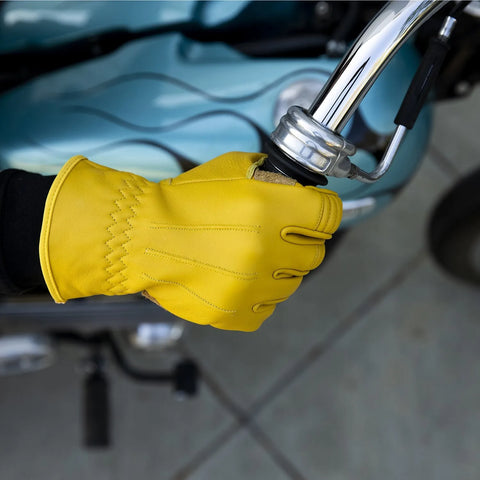 Biltwell Work Gloves 2.0 Gold