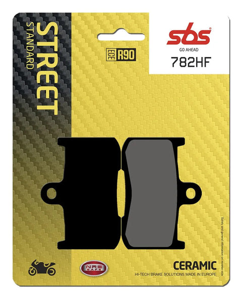 SBS Organic Front Brake Pads 782HF