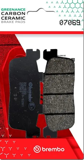 Brembo Ceramic Rear Brake Pads 07069