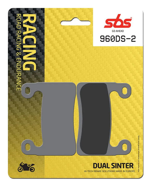 SBS Sintered Metal Front Brake Pads BMW S 1000 RR ABS 960DS-2