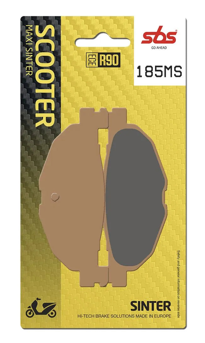 SBS Sintered Metal Rear Brake Pads 185MS
