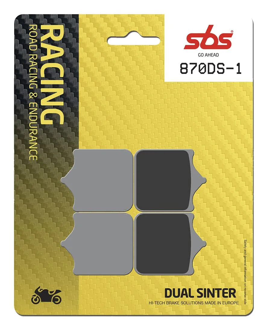 SBS Sintered Metal Front Brake Pads BMW S 1000 RR ABS / S 1000 R ABS 870DS-1