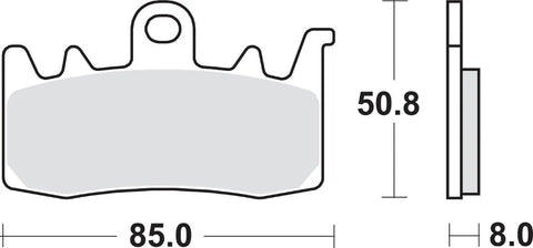 SBS Sintered Metal Brake Pads 900HS