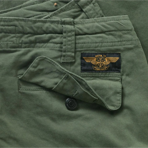West Coast Choppers M-65 Cargo Trousers Green