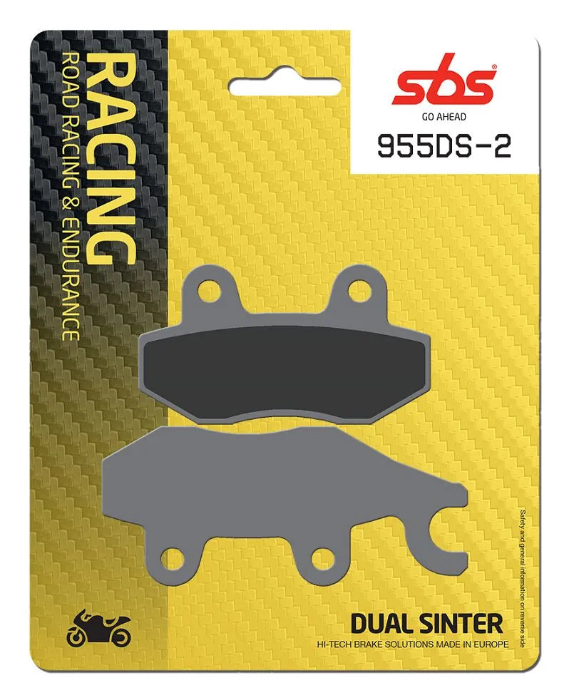 SBS Sintered Metal Front Brake Pads Kawasaki EX 400 ABS / EX 400 955DS-2