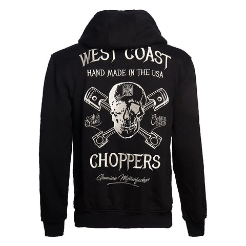 West Coast Choppers High Speed Zip Hoodie Black