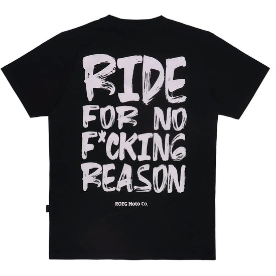 ROEG Kane Plain T-Shirt Black