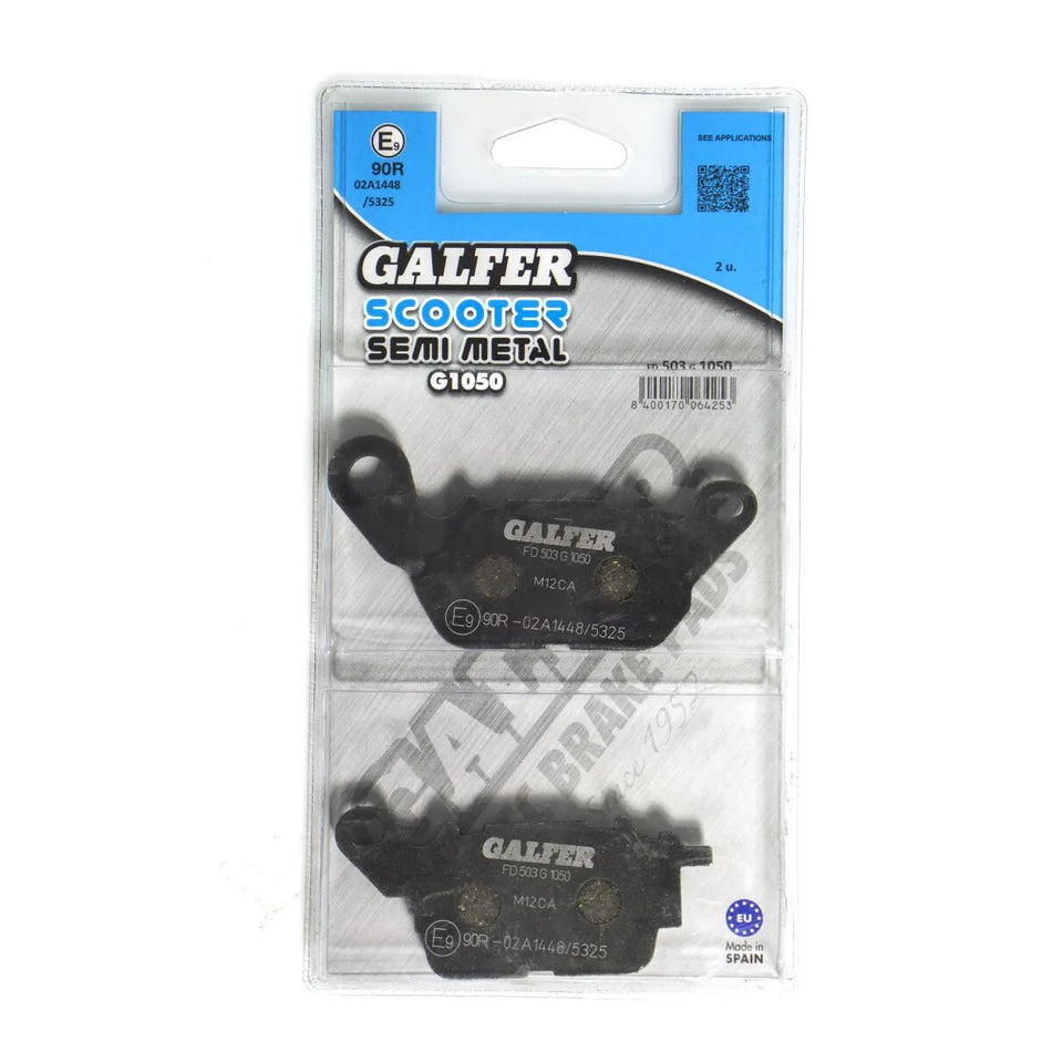 Galfer Sintered Metal Front Brake Pads Yamaha GPD 125 ABS / GPD 155 ABS / G 125 ABS FD503G1050