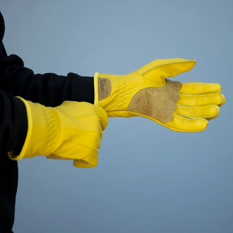 Biltwell Work Gloves 2.0 Gold