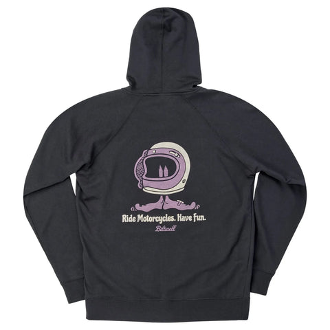 Biltwell Shorty Zip Hoodie Black