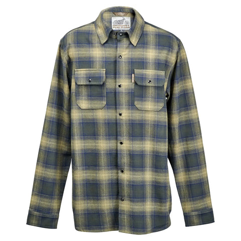 Biltwell Hi Test Flannel Shirt Moss