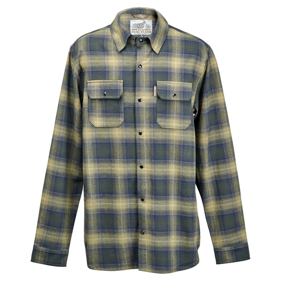 Biltwell Hi Test Flannel Shirt Moss