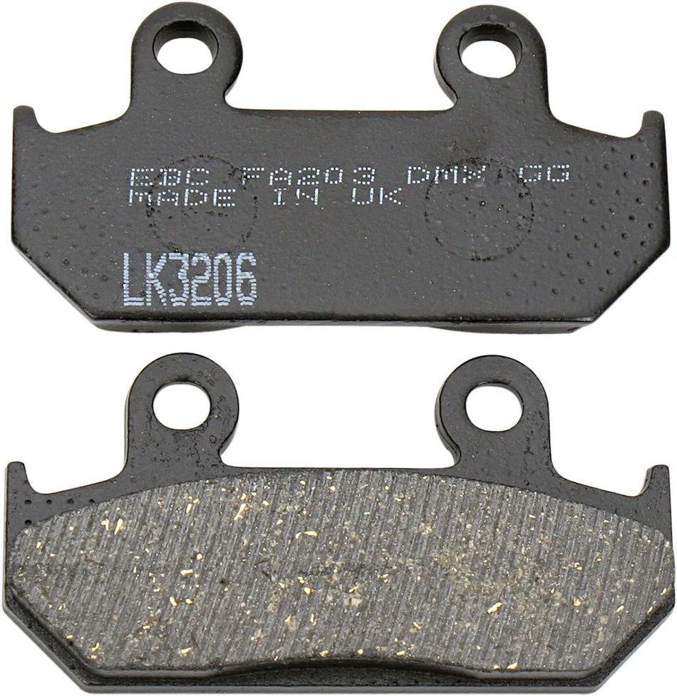 EBC Ceramic Front Brake Pads Honda CBR 600 F / CBR 600 F2 FA203