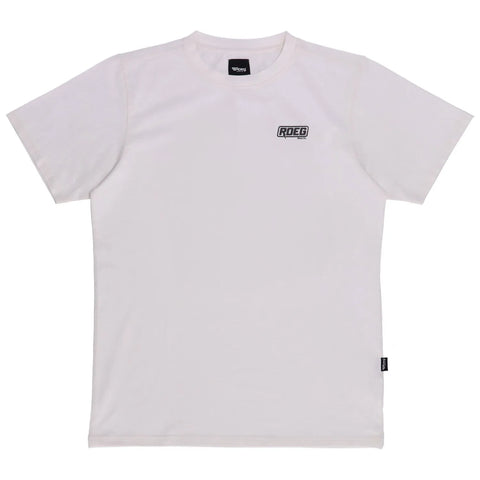 ROEG Kane Plain T-Shirt White