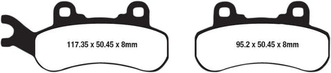 EBC Sintered Metal Front & Rear Brake Pads FA683R