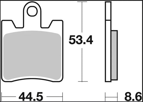 Brembo Ceramic Front Brake Pads 07037