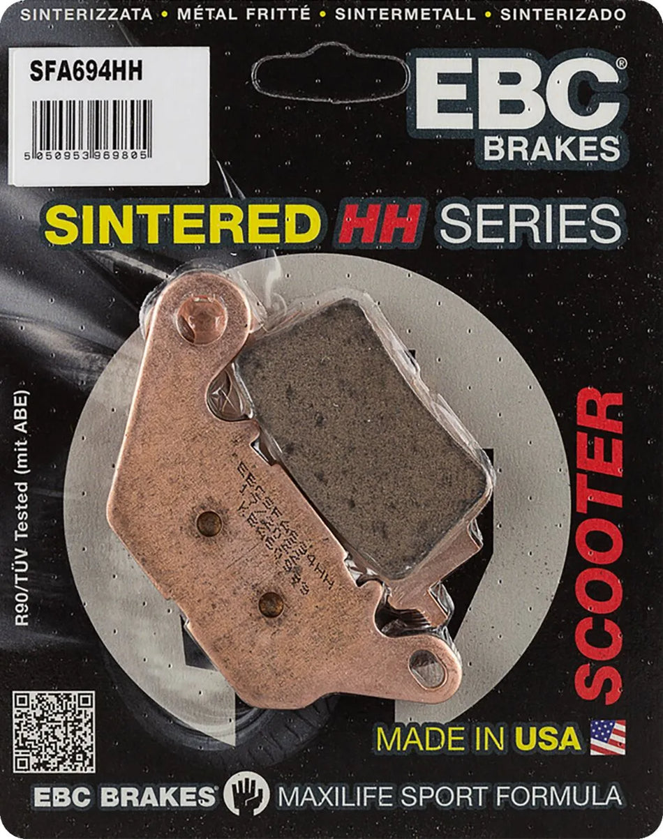 EBC Sintered Metal Front & Rear Brake Pads SFA694HH