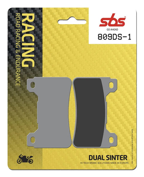 SBS Sintered Metal Front Brake Pads Honda CBR 600 RR / CBR 600 RR ABS / CBR 1000 RR 809DS-1