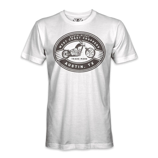 West Coast Choppers Death Glory Trade-Mark T-Shirt White