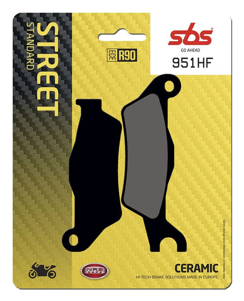 SBS Organic Front Brake Pads Suzuki GSX-R 125 ABS / GSX-S 125 ABS 951HF