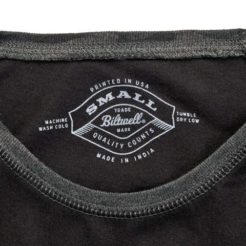 Biltwell Script Baseball Female Shirt