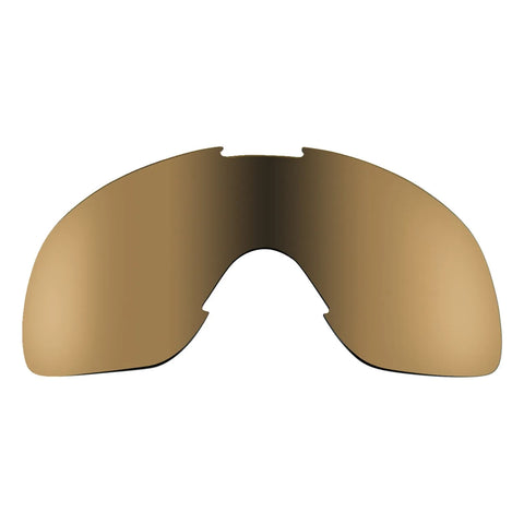 Biltwell Overland Goggle Lens Gold Mirror Brown