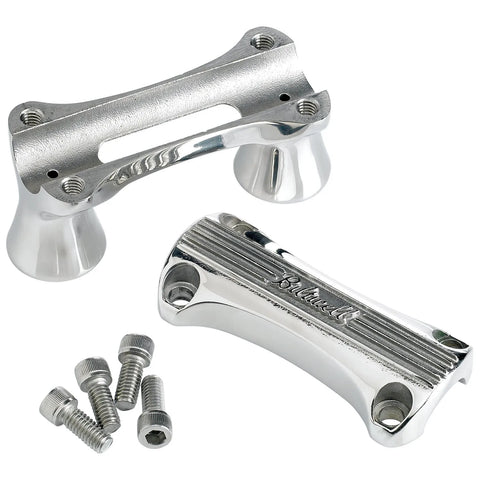 Biltwell Thunder Risers. 1.75" Rise, Polished