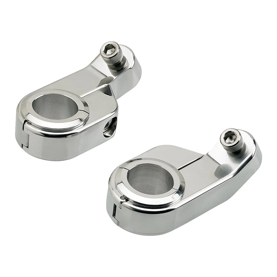 Biltwell Angled O/S Speed Clamps Chrome