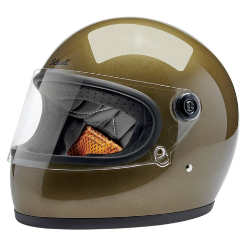 Biltwell Gringo S Helmet Ugly Gold Metallic