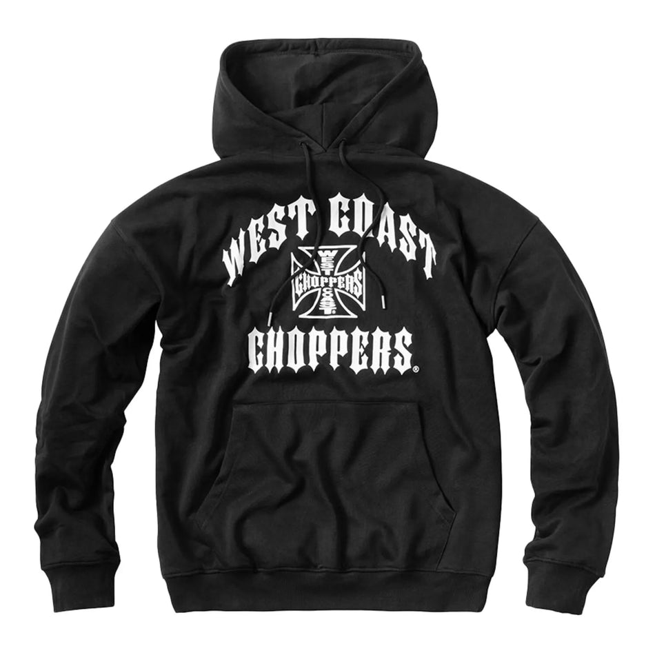 West Coast Choppers Iron Oversized Hoodie Black