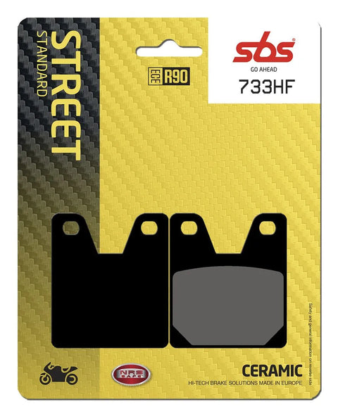 SBS Organic Rear Brake Pads 733HF