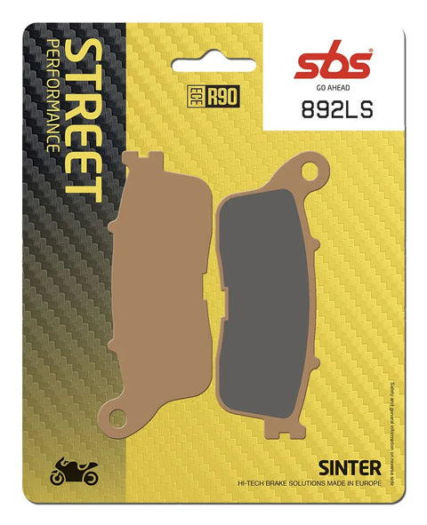SBS Sintered Metal Rear Brake Pads Honda VFR 1200 X / VFR 1200 XD / VFR 1200 FD 892LS