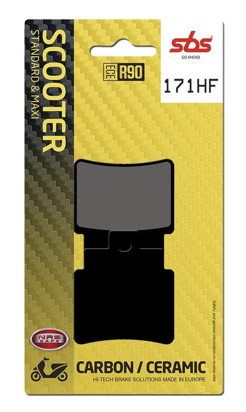 SBS Organic Front Brake Pads Kymco Grand Dink 250, SYM GTS 300 I Evo 171HF
