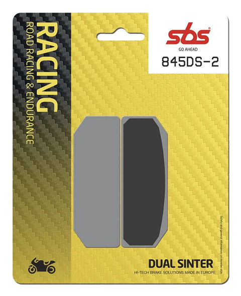 SBS Sintered Metal Front Brake Pads BMW S 1000 HP4 Race 845DS-2